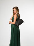 Pure Luxuries Fenella black leather handbag (British brand)