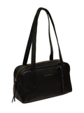 Pure Luxuries Fenella black leather handbag (British brand)