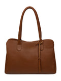 Pure Luxuries leather handbag Aysgarth brown (British brand)