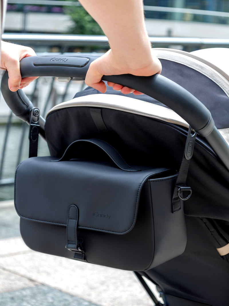 iCandy pushchair organiser bag charcoal, UK version