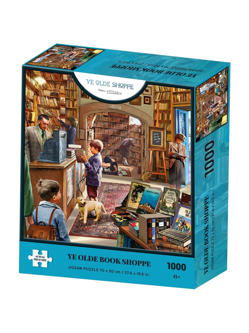 Kidikraft Ye Olde Book Shoppe 1000 piece puzzle - British product
