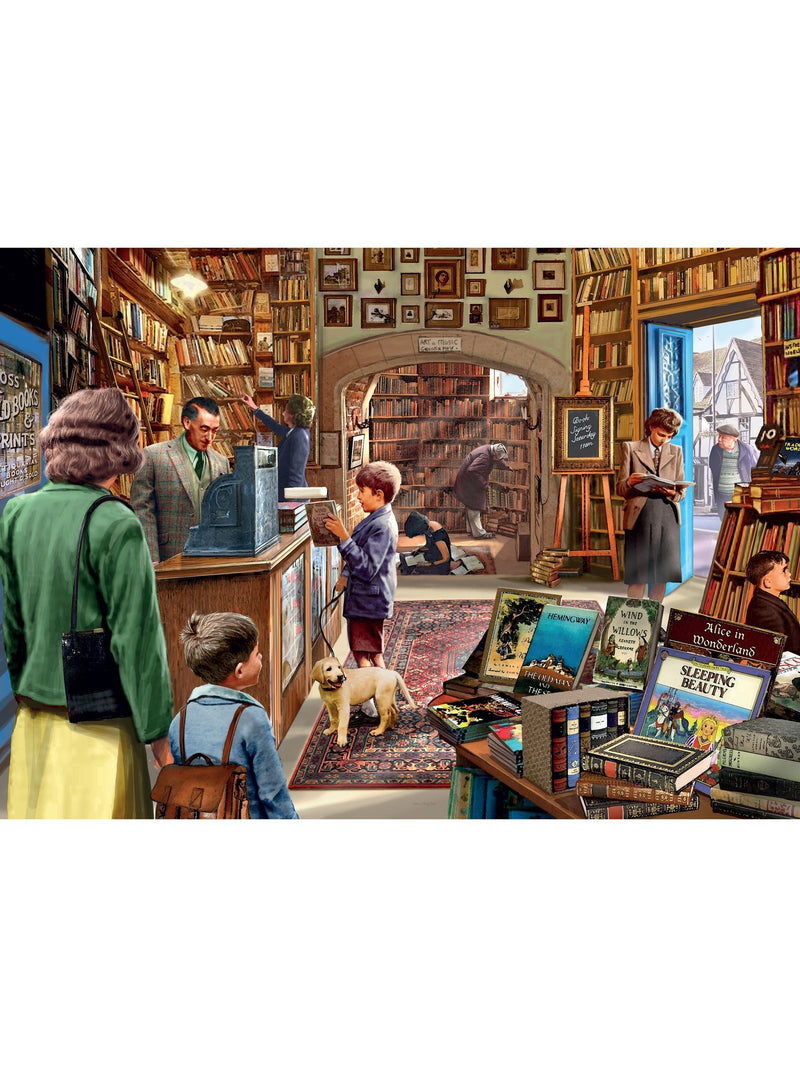 Kidikraft Ye Olde Book Shoppe 1000 piece puzzle - British product