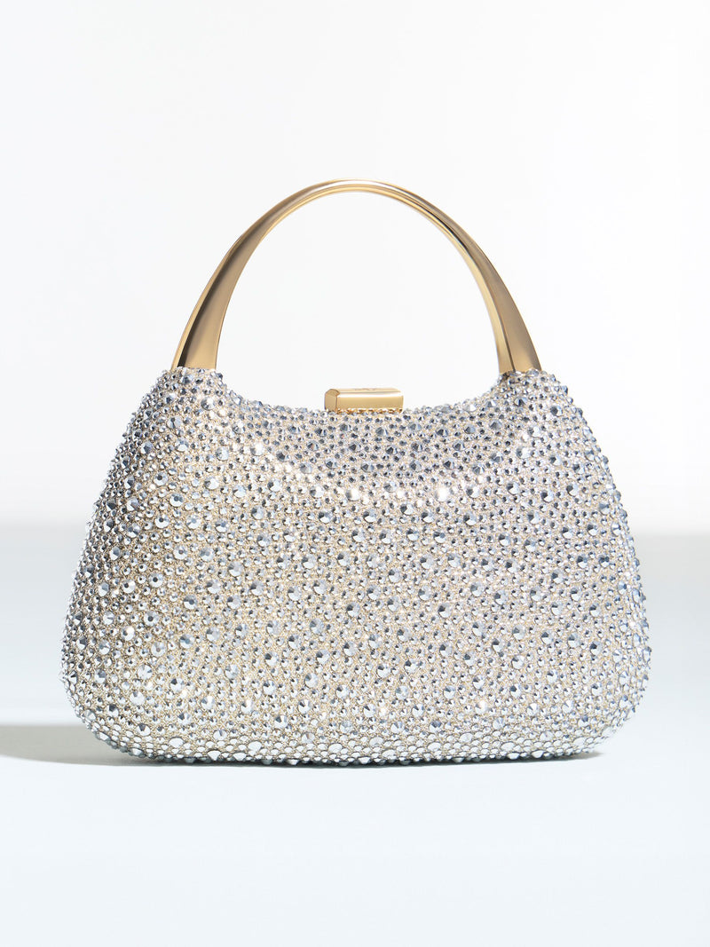 Dune London Gold Beamings clutch bag, British product