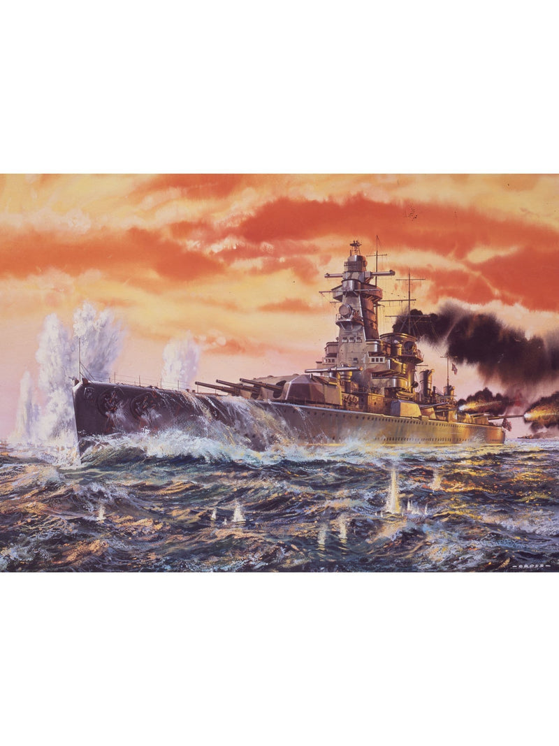 Airfix Admiral Graf Spee 1000 piece jigsaw puzzle - British product
