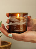 PMC personalised charity candle 8.5cm - British product