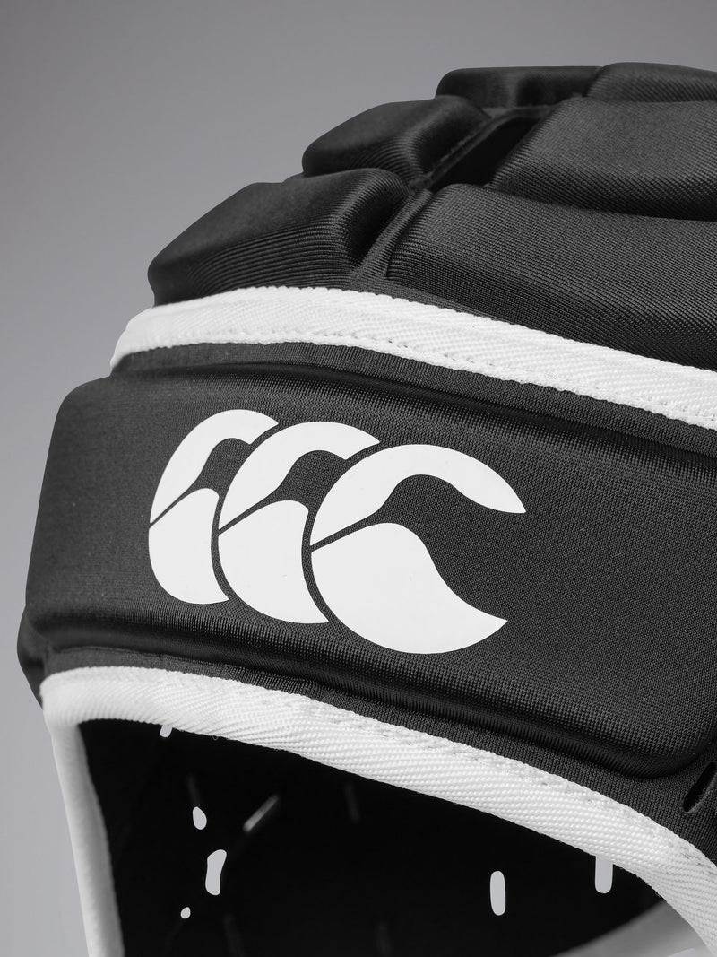 Canterbury black Core headguard sports equipment - British product