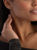 Beaverbrooks blue topaz stud earrings 6mm, UK version