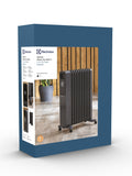 Electrolux 2400W oil filled radiator grey, imported from the UK