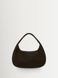 St Agni Bon Bon bag brown suede large (British brand)