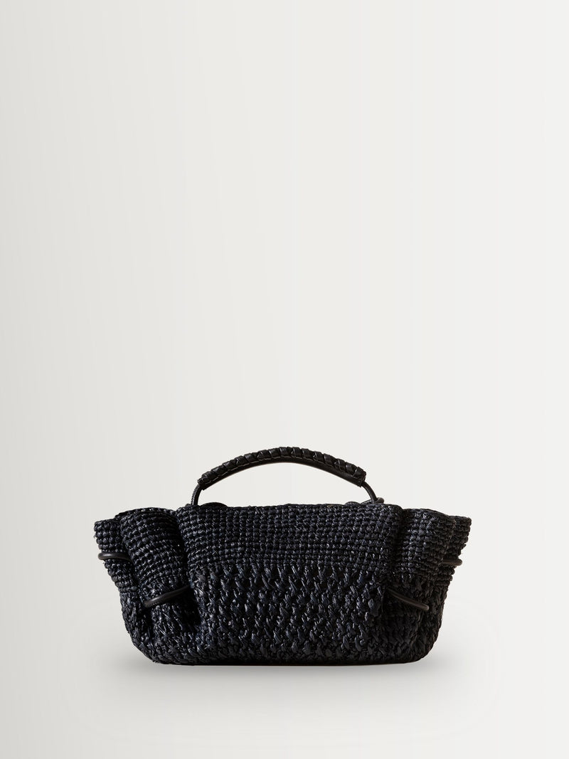 Hereu Studio Arta mini raffia crochet cross-body bag, UK version