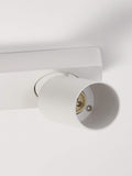 Searchlight Sand White Cape 2 ceiling light adjustable heads - British product
