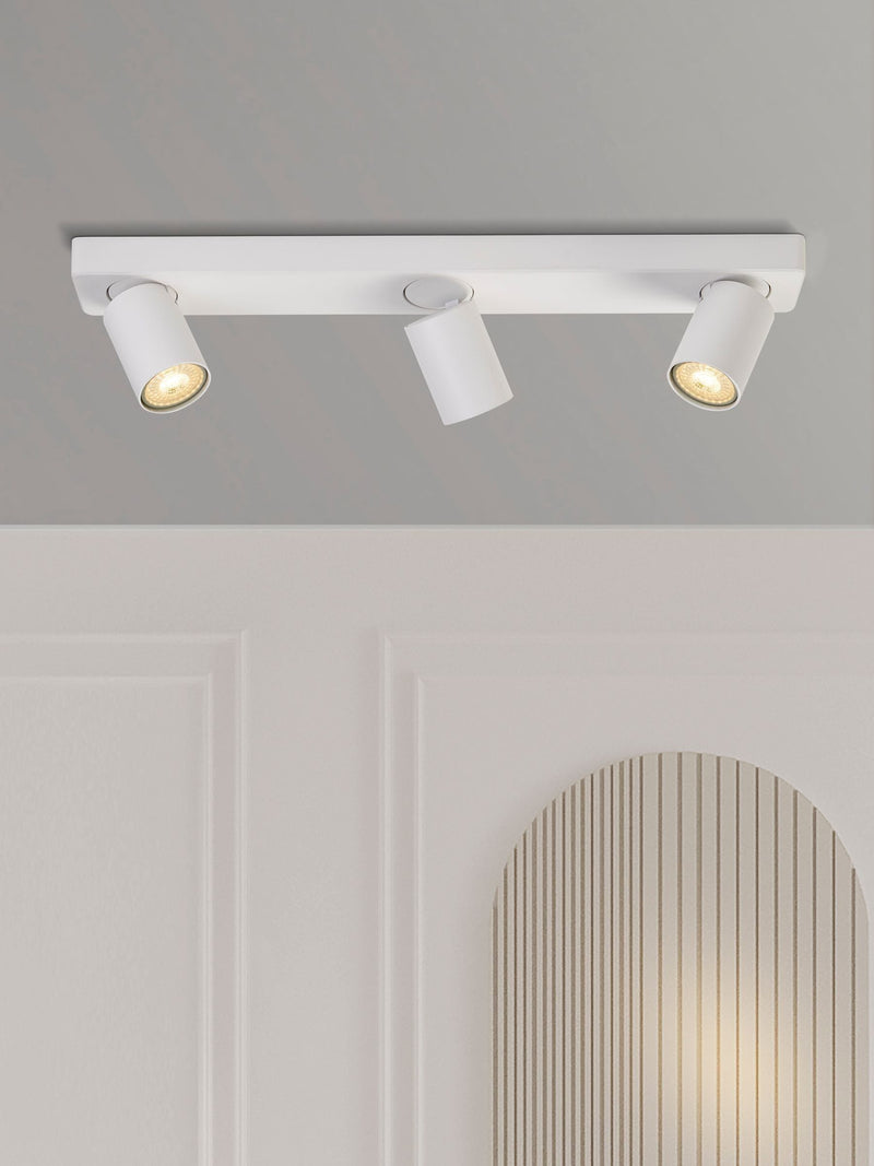 Searchlight Sand White ceiling light, UK version