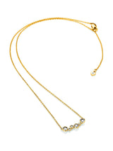 Next Hot Diamonds Gold Tone HD X GEM Tender Necklace- Buy online at McGrocer
