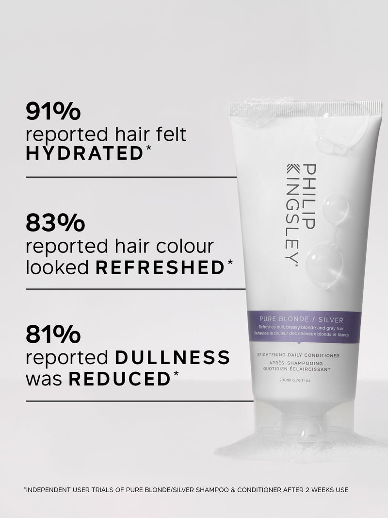 Philip Kingsley conditioner purple brightening 200ml, imported from the UK