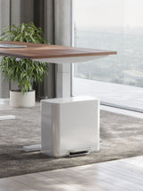 Next Simplehuman White 15 Litre Mini Pedal Bin- Buy online at McGrocer