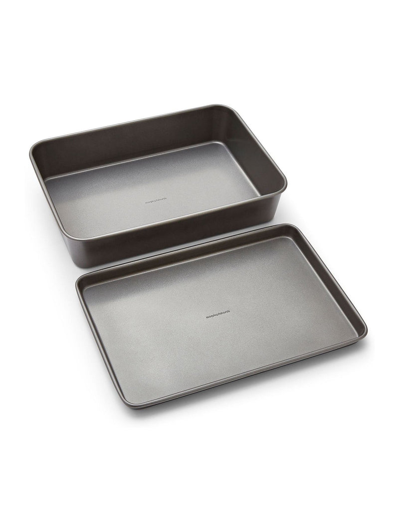 Morphy Richards oven tray and roasting tin set, UK version