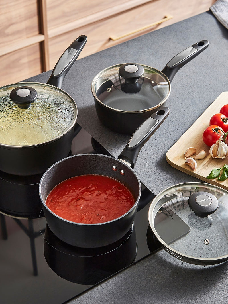 Morphy Richards 3 piece nonstick pan set, imported from the UK