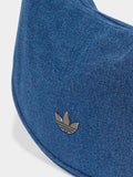 adidas Originals Blue Adicolour Half Crescent bag (British brand)
