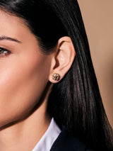 Next Lauren Ralph Lauren Gold Tone Knot Stud Earrings- Buy online at McGrocer