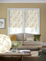 Next Laura Ashley Yellow Walled Garden Floral Made to Measure Roman Blinds- Buy online at McGrocer