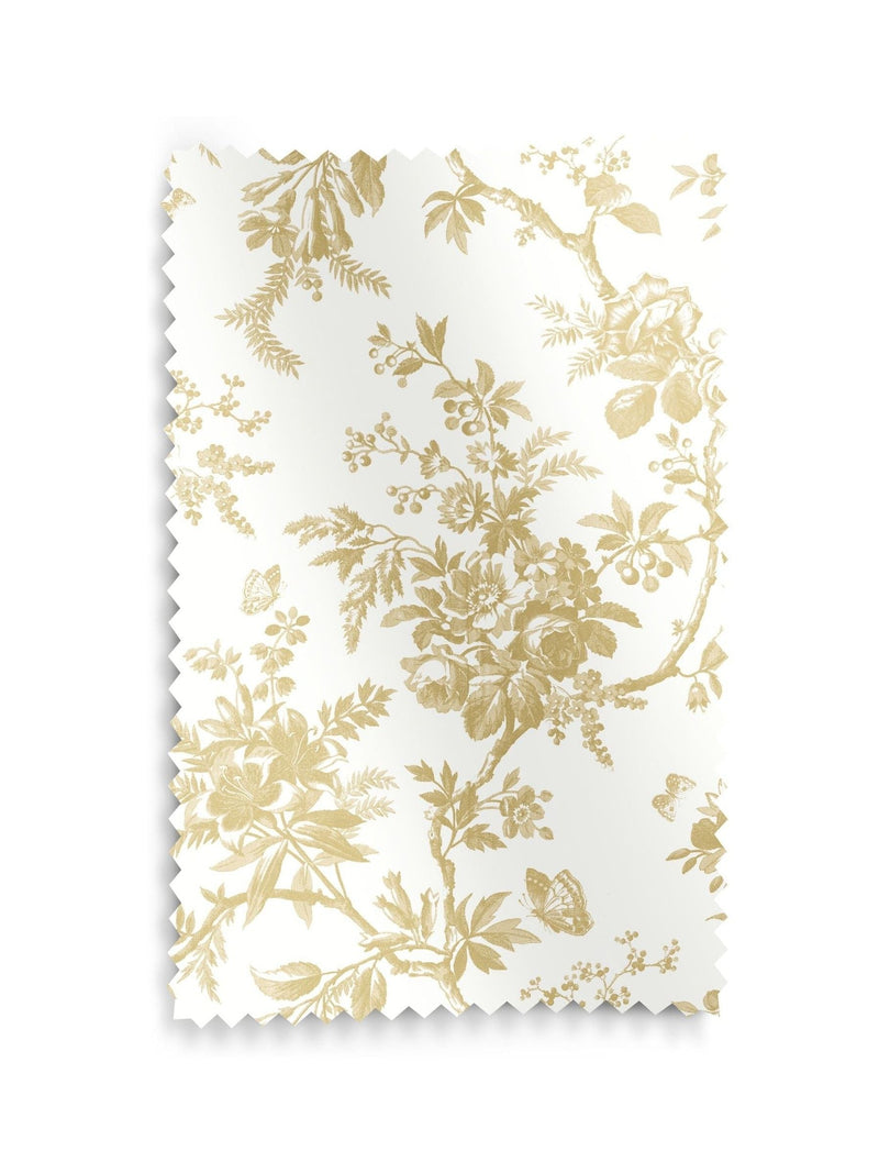 Laura Ashley made to measure yellow floral roman blind - British product