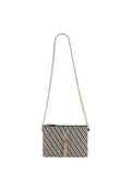 Valentino Black Divina Summer Pochette clutch bag 18cm (British brand)