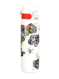 Ion8 White Monsters stainless steel water bottle 600ml (British brand)