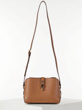 Luella Grey black Margy cross-body bag 30cm - British product