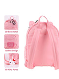 Hello Kitty backpack with 3D ears and bow, imported from the UK