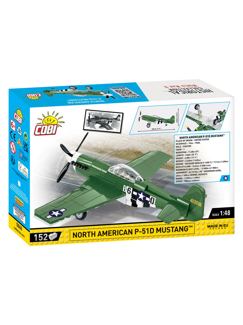 Cobi Mustang P-51D model kit 1:48 scale, UK version