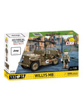 Cobi Willys MB Jeep model 132 pieces, imported from the UK