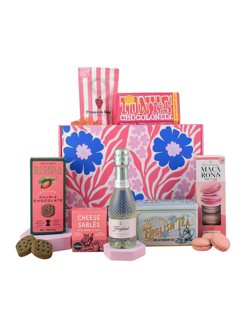 Spicers of Hythe afternoon tea prosecco gift set - British product