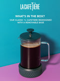 La Cafetiere Green French Press 8 cup - British product