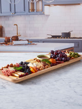 Next Farberware Bamboo Platter with Clear Lid- Buy online at McGrocer