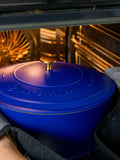 MasterClass blue casserole dish 4L (British brand)