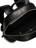 Charles Tyrwhitt black grain leather backpack, imported from the UK