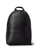 Next Charles Tyrwhitt Black Grain Leather Backpack- Buy online at McGrocer