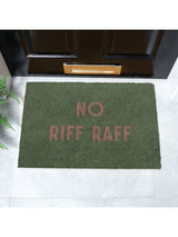 Next Artsy Mats Brown No Riff Raff Doormat 60x40cm- Buy online at McGrocer