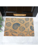 Next Artsy Mats Brown Shells Doormat 60x40cm- Buy online at McGrocer