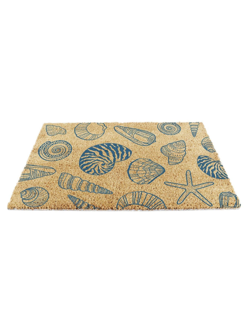 Artsy Mats Brown Shells doormat 60x40cm, UK version