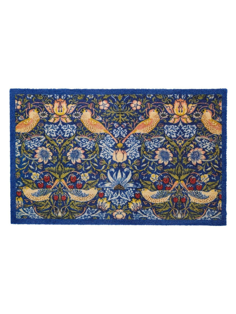 Artsy Mats William Morris Strawberry Thief Blue doormat 60x40 cm - British product