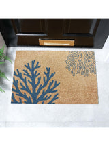 Next Artsy Mats Brown Coral Doormat 60x40cm- Buy online at McGrocer
