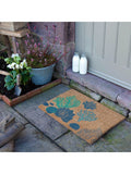 Artsy Mats brown coral and shells doormat 60x40cm (British brand)