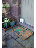 Artsy Mats brown coral and shells doormat 60x40cm (British brand)