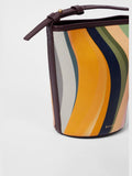 PS Paul Smith orange swirl mini bucket bag, imported from the UK