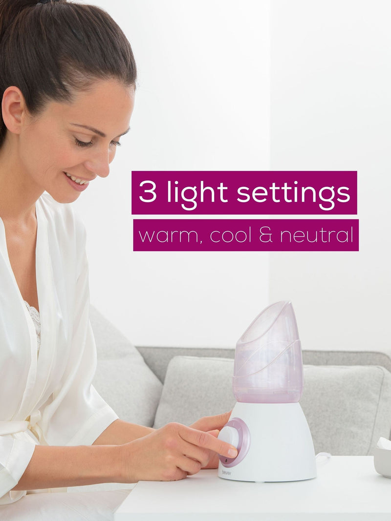 Beurer White 3-in-1 facial sauna, imported from the UK