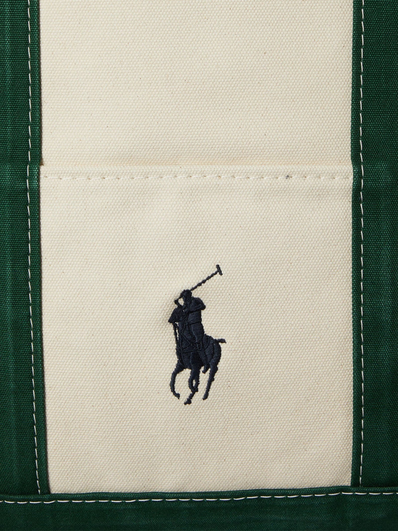 Polo Ralph Lauren cream Big Pony canvas tote bag - British product