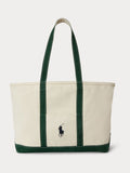 Polo Ralph Lauren cream Big Pony canvas tote bag - British product
