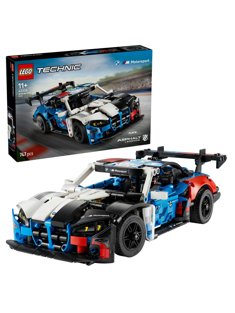 LEGO Technic BMW M4 GT3 race car, imported from the UK