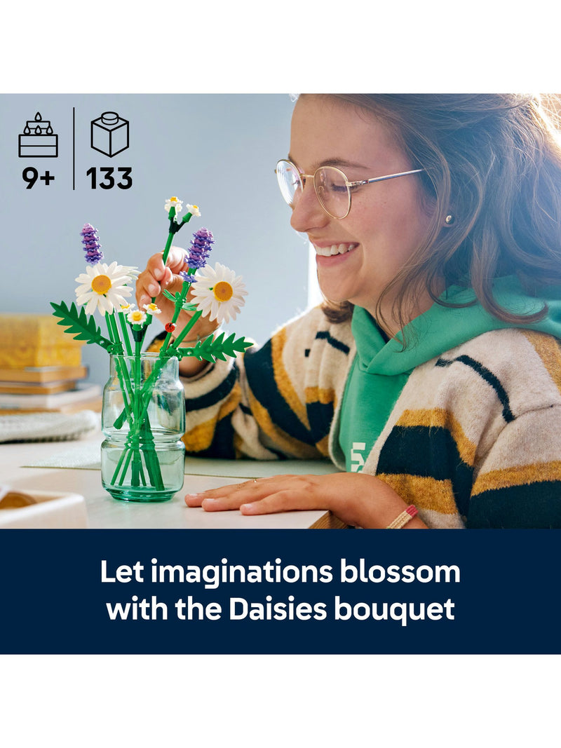 LEGO Botanicals Daisies building set, UK version